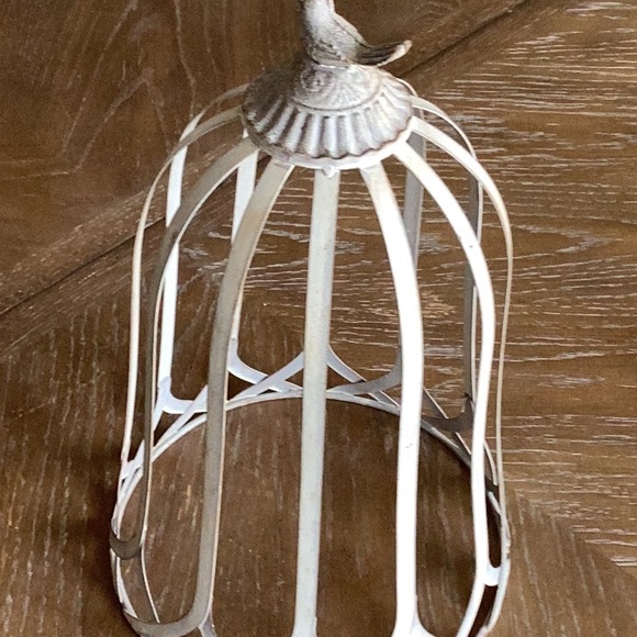 Farmhouseuse Style Decorativeive Bird Cage Decor - Picture 2 of 6